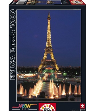 Educa Jigsaw Puzzle - Eiffil Tower, Paris - 1000 pieces